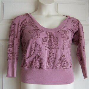 Love For Sale ladies clothing 100% cotton long sleeve t shirt with hood size S